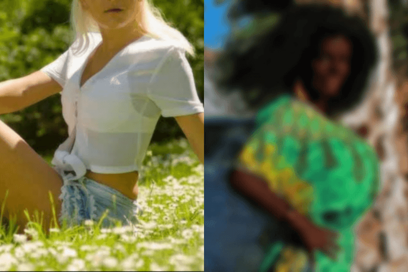 Modelo que mudou a cor da pele diz ter raiva de brancos (Foto: Reprodução) Modelo que mudou a cor da pele diz ter raiva de brancos (Foto: Reprodução)