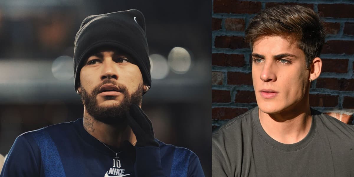 Neymar xingou Tiago Ramos de "viadinho" (Foto: Reprodução/Instagram) Neymar xingou Tiago Ramos de "viadinho" (Foto: Reprodução/Instagram)