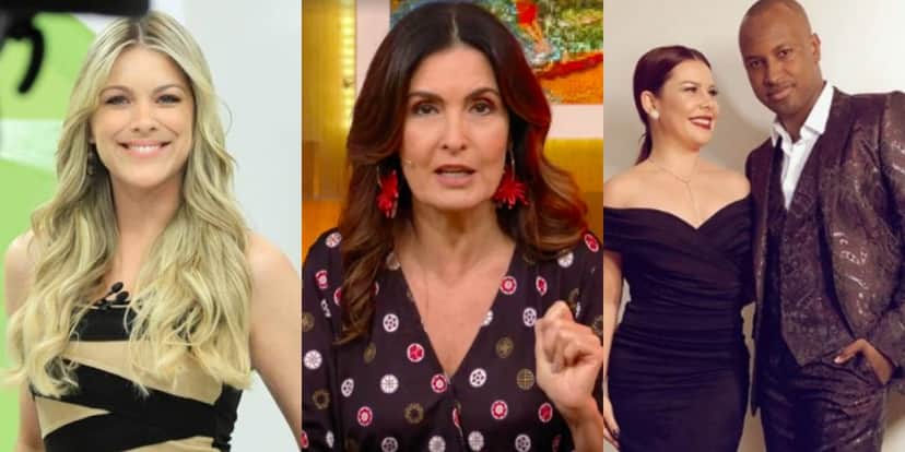 Renata Fan, Fátima Bernardes, Fernanda Souza e Thiaguinho tiveram os seus futuros revelados (Foto: Reprodução/Band/TV Globo/Instagram) Renata Fan, Fátima Bernardes, Fernanda Souza e Thiaguinho tiveram os seus futuros revelados (Foto: Reprodução/Band/TV Globo/Instagram)