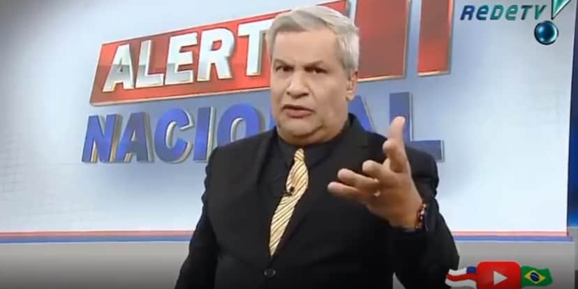 Sikêra Jr. comanda o 'Alerta Nacional' (Foto: reprodução/RedeTV!) Sikêra Jr. comanda o 'Alerta Nacional' (Foto: reprodução/RedeTV!)