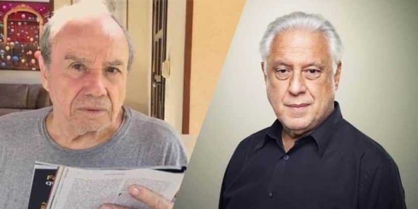 Stênio Garcia participa de entrevista no SBT e e fala de seus trabalhos na Globo, inclusive sobre Antonio Fagundes (Montagem: TV Foco) Stênio Garcia participa de entrevista no SBT e e fala de seus trabalhos na Globo, inclusive sobre Antonio Fagundes (Montagem: TV Foco)