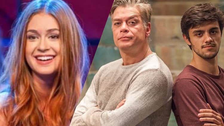 Em Totalmente Demais, Eliza dá um tempo em Jonatas e Arthur para focar no concurso, sua nova paixão (Montagem: TV Foco) Em Totalmente Demais, Eliza dá um tempo em Jonatas e Arthur para focar no concurso, sua nova paixão (Montagem: TV Foco)