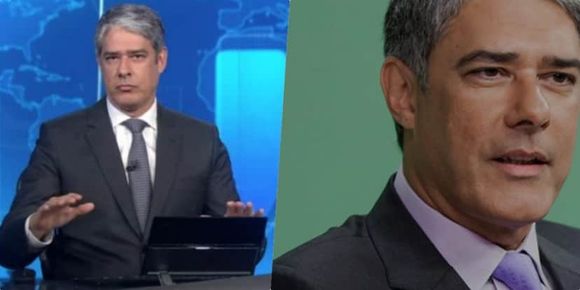 O jornalista William Bonner, âncora do Jornal Nacional está em exaustão (Foto montagem) O jornalista William Bonner, âncora do Jornal Nacional está em exaustão (Foto montagem)