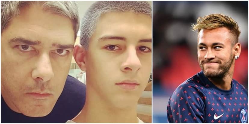 Vinícius Bonemer, filho de William Bonner, assim como Neymar, teve nome usado para requerer benefício do governo Vinícius Bonemer, filho de William Bonner, assim como Neymar, teve nome usado para requerer benefício do governo