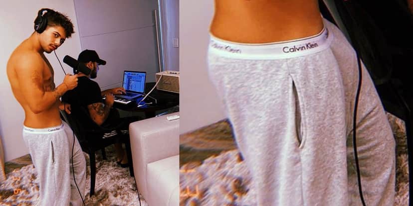 Zé Felipe chocou com a boa forma (Foto: Reprodução/Instagram) Zé Felipe chocou com a boa forma (Foto: Reprodução/Instagram)
