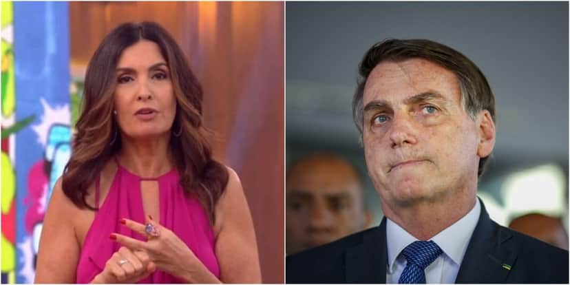Fátima Bernardes teria mandado indireta para Bolsonaro no Encontro. (Foto: Montagem/Reprodução) Fátima Bernardes teria mandado indireta para Bolsonaro no Encontro. (Foto: Montagem/Reprodução)