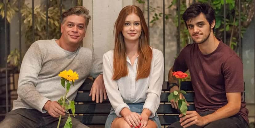 Fábio Assunção, Marina Ruy Barbosa e Felipe Simas foram protagonistas de Totalmente Demais. (Foto: Divulgação) Fábio Assunção, Marina Ruy Barbosa e Felipe Simas foram protagonistas de Totalmente Demais. (Foto: Divulgação)