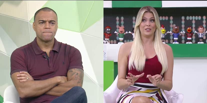 Renata Fan e Denilson Renata Fan e Denilson