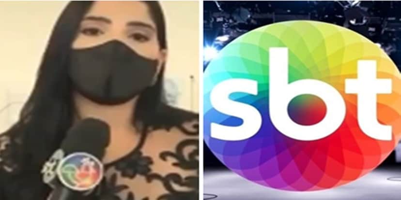 Repórter do SBT desmaiou durante transmissão ao vivo (Foto: Reprodução) Repórter do SBT desmaiou durante transmissão ao vivo (Foto: Reprodução)