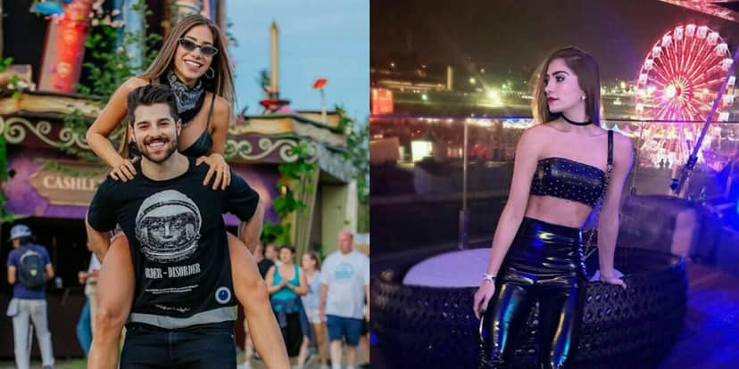 DJ Alok e sua esposa, Romana Novais. Médica fala sobre lado ruim da fama após polêmica com auxílio emergencial (Foto: Reprodução) DJ Alok e sua esposa, Romana Novais. Médica fala sobre lado ruim da fama após polêmica com auxílio emergencial (Foto: Reprodução)