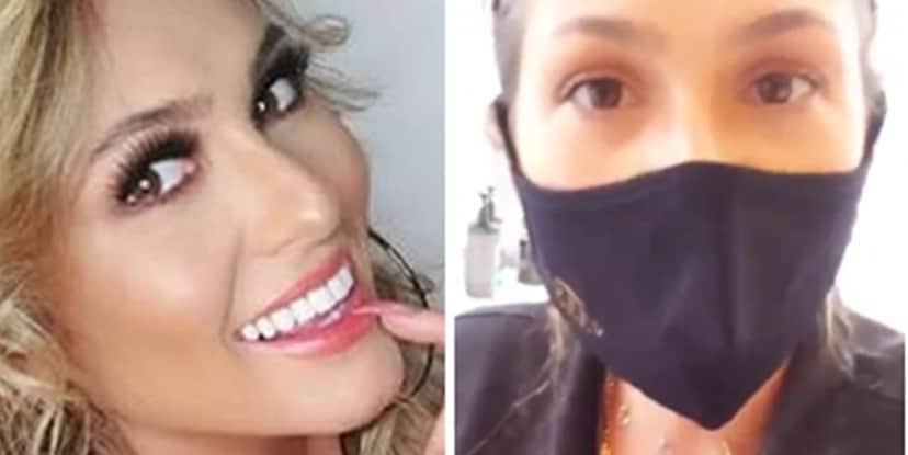 Lívia Andrade atualmente está sem trabalho no SBT (Foto: Reprodução) Lívia Andrade atualmente está sem trabalho no SBT (Foto: Reprodução)