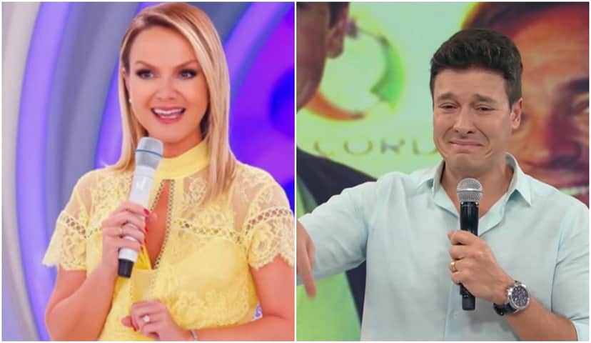 Eliana e Rodrigo Faro concorreram e loira se deu novamente melhor em audiência - Foto: Reprodução Eliana e Rodrigo Faro concorreram e loira se deu novamente melhor em audiência - Foto: Reprodução