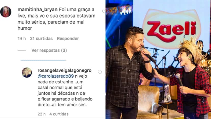 Bruno, da dupla com Marrone, foi criticado mais uma vez (Foto: Reprodução/Instagram) Bruno, da dupla com Marrone, foi criticado mais uma vez (Foto: Reprodução/Instagram)