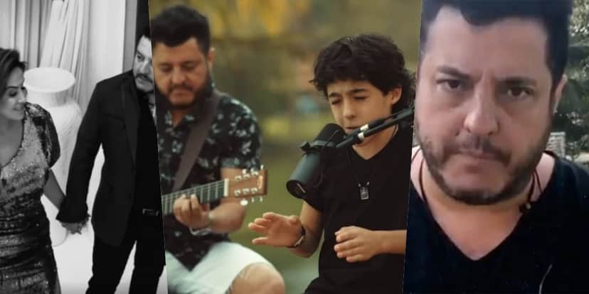 Bruno, da dupla com Marrone, foi criticado nas redes sociais (Foto montagem: TV Foco) Bruno, da dupla com Marrone, foi criticado nas redes sociais (Foto montagem: TV Foco)