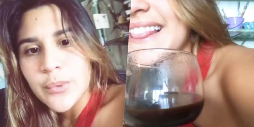 Giulia Costa tornou público seu vício por café (Foto montagem: TV Foco) Giulia Costa tornou público seu vício por café (Foto montagem: TV Foco)