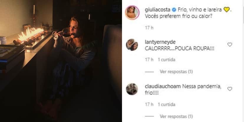 Giulia Costa fez post em seu apartamento luxuoso (Foto: Reprodução/Instagram) Giulia Costa fez post em seu apartamento luxuoso (Foto: Reprodução/Instagram)
