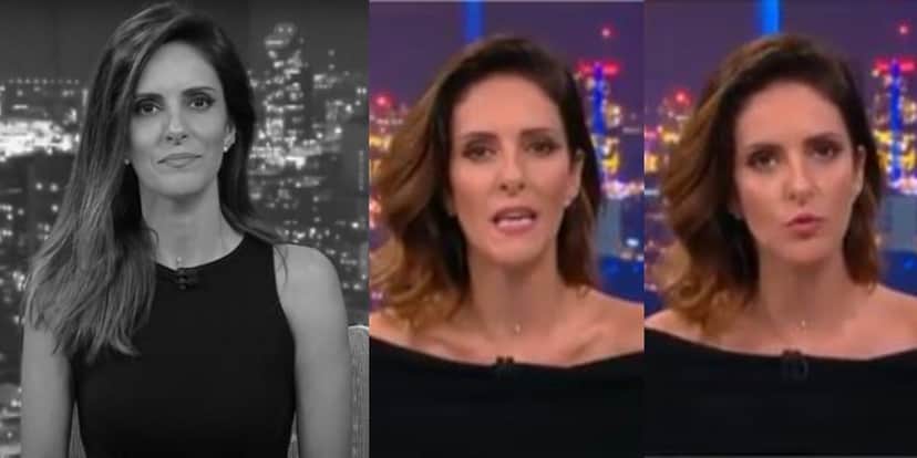 Monalisa Perrone perdeu a paciência no Grande Debate (Foto: Reprodução/CNN Brasil) Monalisa Perrone perdeu a paciência no Grande Debate (Foto: Reprodução/CNN Brasil)