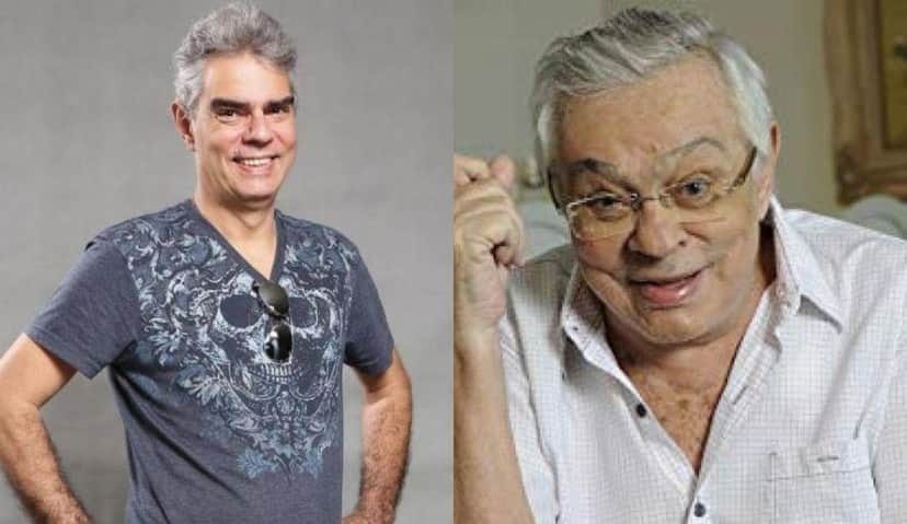 Nizo Neto e Chico Anysio Nizo Neto e Chico Anysio