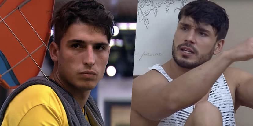 Felipe Prior, cotado para A Fazenda 12, e Lucas Viana, último vencedor (Foto montagem: TV Foco) Felipe Prior, cotado para A Fazenda 12, e Lucas Viana, último vencedor (Foto montagem: TV Foco)