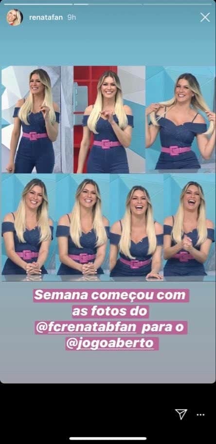 Renata Fan publica foto bem descontraída (Foto: Reprodução) Renata Fan publica foto bem descontraída (Foto: Reprodução)