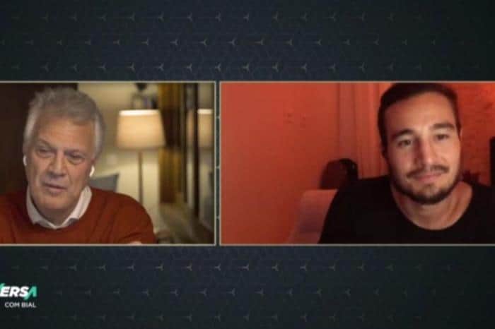 Em conversa com Bial, Tiago Iorc fala sobre seu afastamento (Foto: Reprodução) Em conversa com Bial, Tiago Iorc fala sobre seu afastamento (Foto: Reprodução)