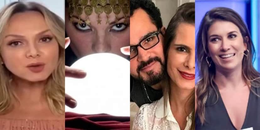 Vidente fez previsões sobre Eliana, Luciano Camargo e Rebeca Abravanel (Foto montagem: TV Foco) Vidente fez previsões sobre Eliana, Luciano Camargo e Rebeca Abravanel (Foto montagem: TV Foco)