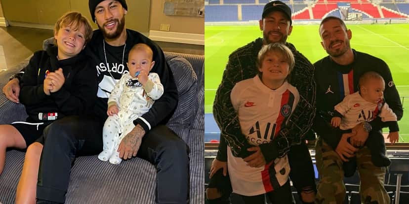 Neymar manda recado para Vinícius, padrasto de seu filho Davi Lucca (Foto: Reprodução/Instagram) Neymar manda recado para Vinícius, padrasto de seu filho Davi Lucca (Foto: Reprodução/Instagram)