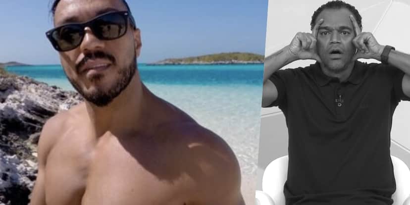 Belo já se envolveu em um barraco com Denilson (Foto: montagem) Belo já se envolveu em um barraco com Denilson (Foto: montagem)