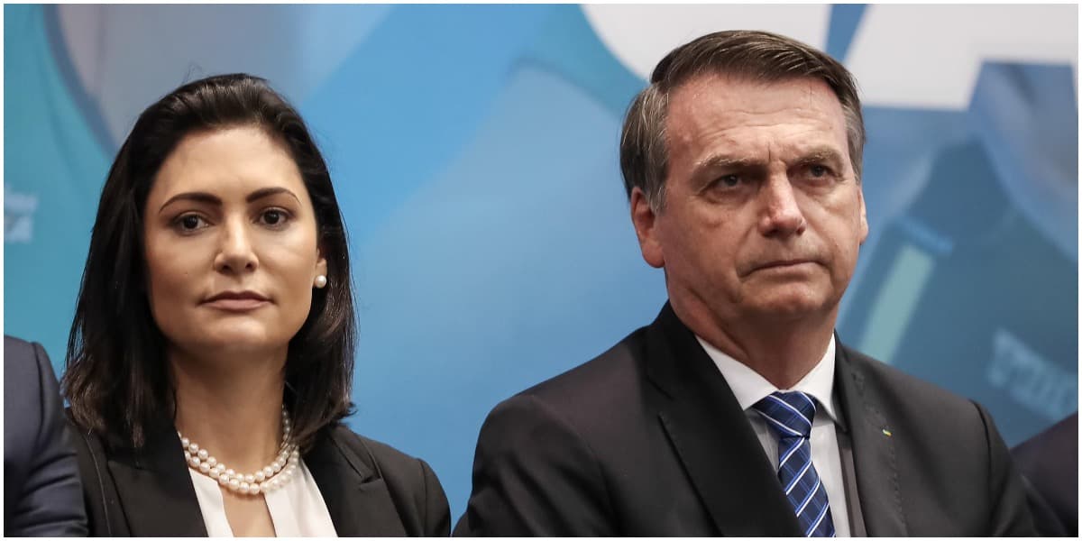 O presidente Jair Bolsonaro descobriu podre sobre a esposa, Michelle - Foto: Reprodução O presidente Jair Bolsonaro descobriu podre sobre a esposa, Michelle - Foto: Reprodução