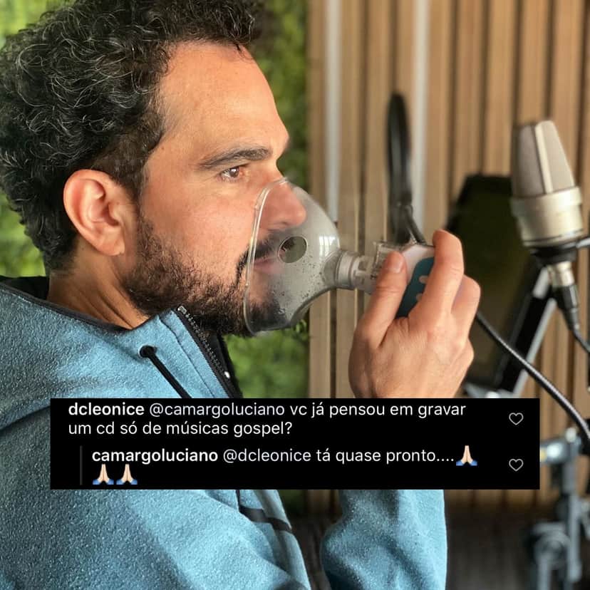 Luciano Camargo está prestes a lançar um novo projeto (Foto: montagem) Luciano Camargo está prestes a lançar um novo projeto (Foto: montagem)