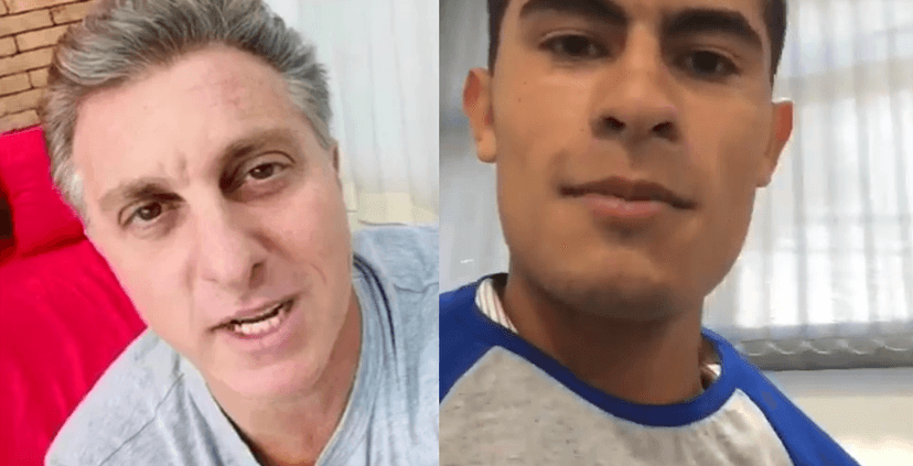 Luciano Huck doa moto para jovem humilhado (Foto: Montagem) Luciano Huck doa moto para jovem humilhado (Foto: Montagem)