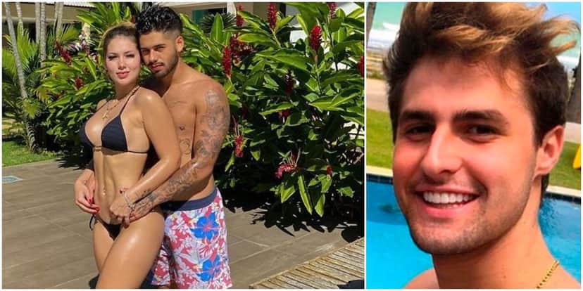 Virgínia, atual de Zé Felipe, já namorou o youtuber Rezende (Foto: Reprodução/ Montagem/ TV Foco) Virgínia, atual de Zé Felipe, já namorou o youtuber Rezende (Foto: Reprodução/ Montagem/ TV Foco)