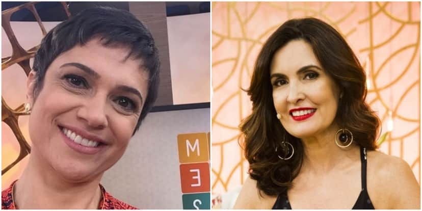 Sandra Annenberg e Fátima Bernardes (Reprodução) Sandra Annenberg e Fátima Bernardes (Reprodução)