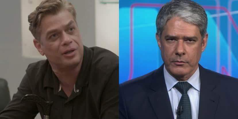 Fábio Assunção (Arthur) em cena de Totalmente Demais e William Bonner no Jornal Nacional; novela das sete teve mais audiência que o JN (Foto: Reprodução/Globo) Fábio Assunção (Arthur) em cena de Totalmente Demais e William Bonner no Jornal Nacional; novela das sete teve mais audiência que o JN (Foto: Reprodução/Globo)