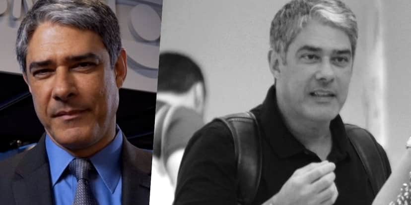 William Bonner criou um pequeno motim em um shopping (Foto: montagem) William Bonner criou um pequeno motim em um shopping (Foto: montagem)
