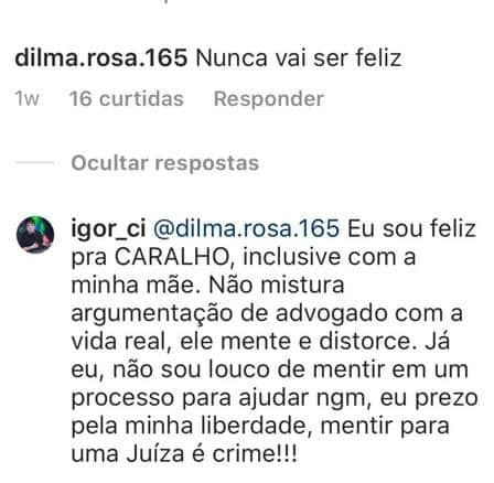 Filho de Zezé foi detonado por ir contra a mãe em depoimento (Foto: Reprodução/ Instagram) Filho de Zezé foi detonado por ir contra a mãe em depoimento (Foto: Reprodução/ Instagram)