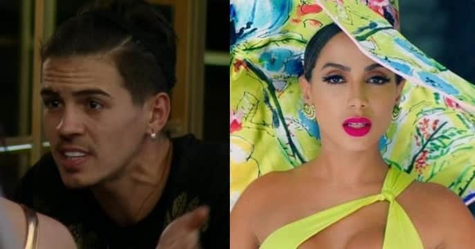 Biel detonou Anitta no reality show da Record (Foto: Reprodução) Biel detonou Anitta no reality show da Record (Foto: Reprodução)