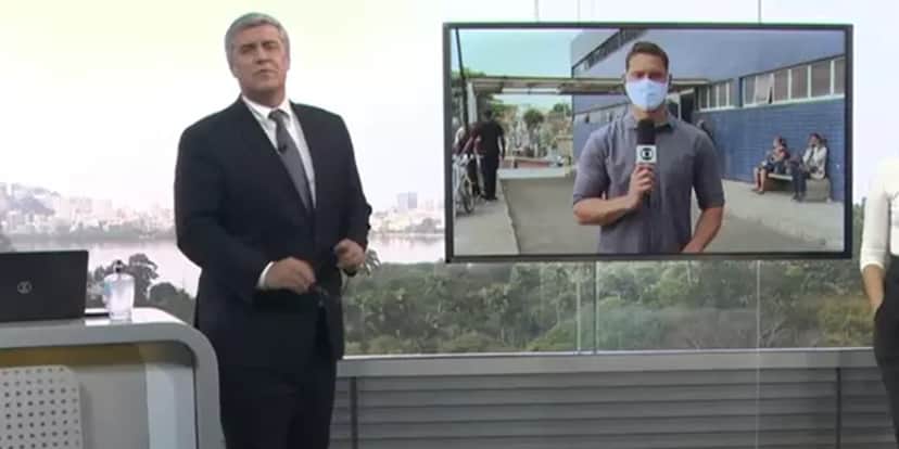 Bom Dia Rio terminou a sua edição de forma diferente (Foto: Reprodução) Bom Dia Rio terminou a sua edição de forma diferente (Foto: Reprodução)