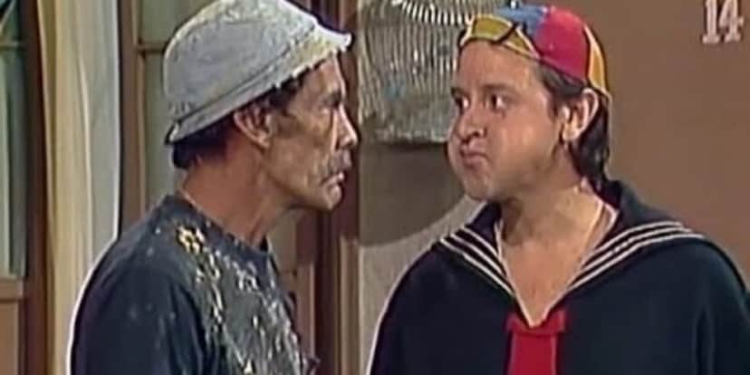 Ramón Valdés e Carlos Villagrán como "Seu Madruga" e "Kiko" (Foto: Reprodução/YouTube) Ramón Valdés e Carlos Villagrán como "Seu Madruga" e "Kiko" (Foto: Reprodução/YouTube)