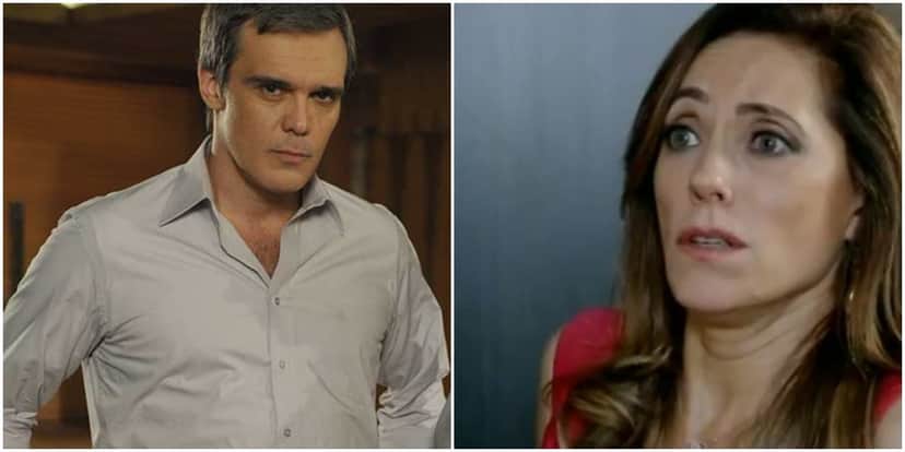 Tereza Cristina e René na novela Fina Estampa - Foto: Montagem Tereza Cristina e René na novela Fina Estampa - Foto: Montagem