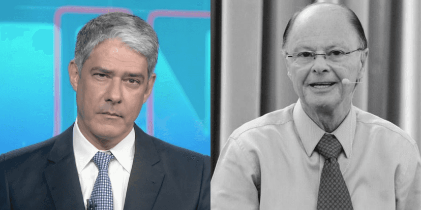 William Bonner e Edir Macedo, da Record (Foto: Montagem) William Bonner e Edir Macedo, da Record (Foto: Montagem)