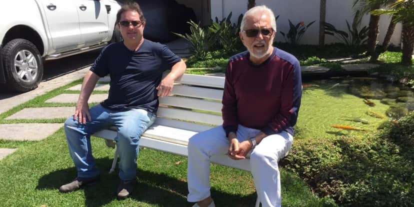 Alexandre Porpetone trabalha com Carlos Alberto de Nóbrega (Foto: Reprodução/Instagram) Alexandre Porpetone trabalha com Carlos Alberto de Nóbrega (Foto: Reprodução/Instagram)