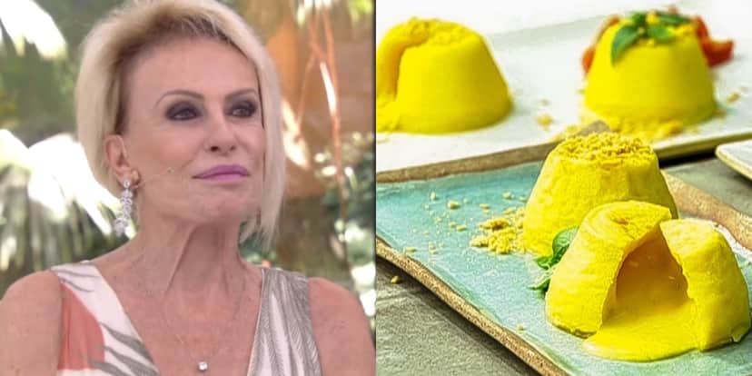 Ana Maria Braga prepara petit gâteau de queijo (Foto: Reprodução) Ana Maria Braga prepara petit gâteau de queijo (Foto: Reprodução)