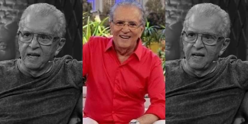 Carlos Alberto de Nóbrega foi surpreendido (Foto: Reprodução/SBT/Multishow) Carlos Alberto de Nóbrega foi surpreendido (Foto: Reprodução/SBT/Multishow)