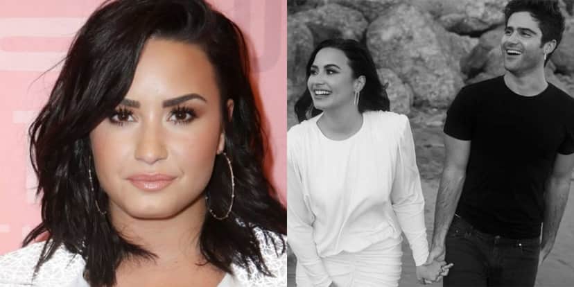 Demi Lovato e Max Ehrich terminam noivado (Foto: Reprodução) Demi Lovato e Max Ehrich terminam noivado (Foto: Reprodução)