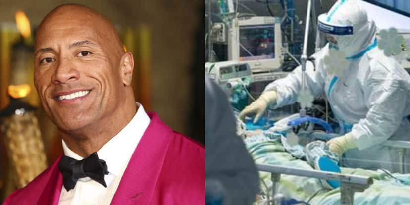 Dwayne Johnson, o The Rock, testa positivo pra o novo coronavírus (Foto: Reprodução) Dwayne Johnson, o The Rock, testa positivo pra o novo coronavírus (Foto: Reprodução)