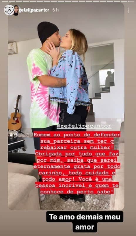 Virgínia Fonseca elogiou o cantor sertanejo (Foto: Reprodução/ Instagram) Virgínia Fonseca elogiou o cantor sertanejo (Foto: Reprodução/ Instagram)