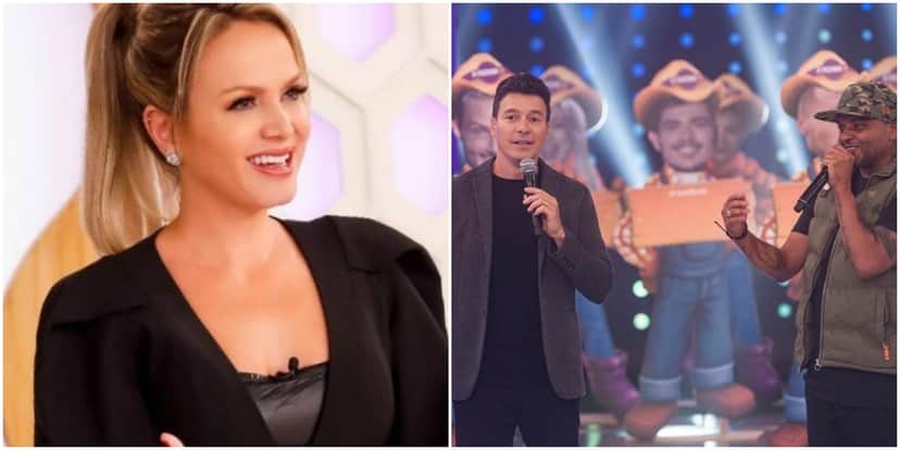Eliana surpreendeu e voltou a massacrar Rodrigo Faro em audiência - Foto: Montagem Eliana surpreendeu e voltou a massacrar Rodrigo Faro em audiência - Foto: Montagem