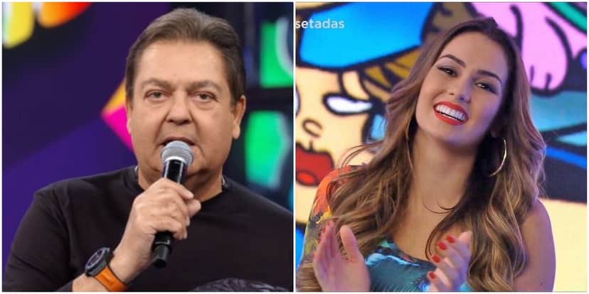 O apresentador Faustão surpreendeu ao revelar bailarina infectada na Globo - Foto: Montagem O apresentador Faustão surpreendeu ao revelar bailarina infectada na Globo - Foto: Montagem