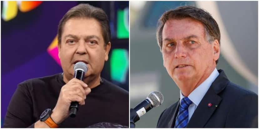 Faustão mirou indiretamente em Bolsonaro na Dança dos Famosos - Foto: Montagem Faustão mirou indiretamente em Bolsonaro na Dança dos Famosos - Foto: Montagem